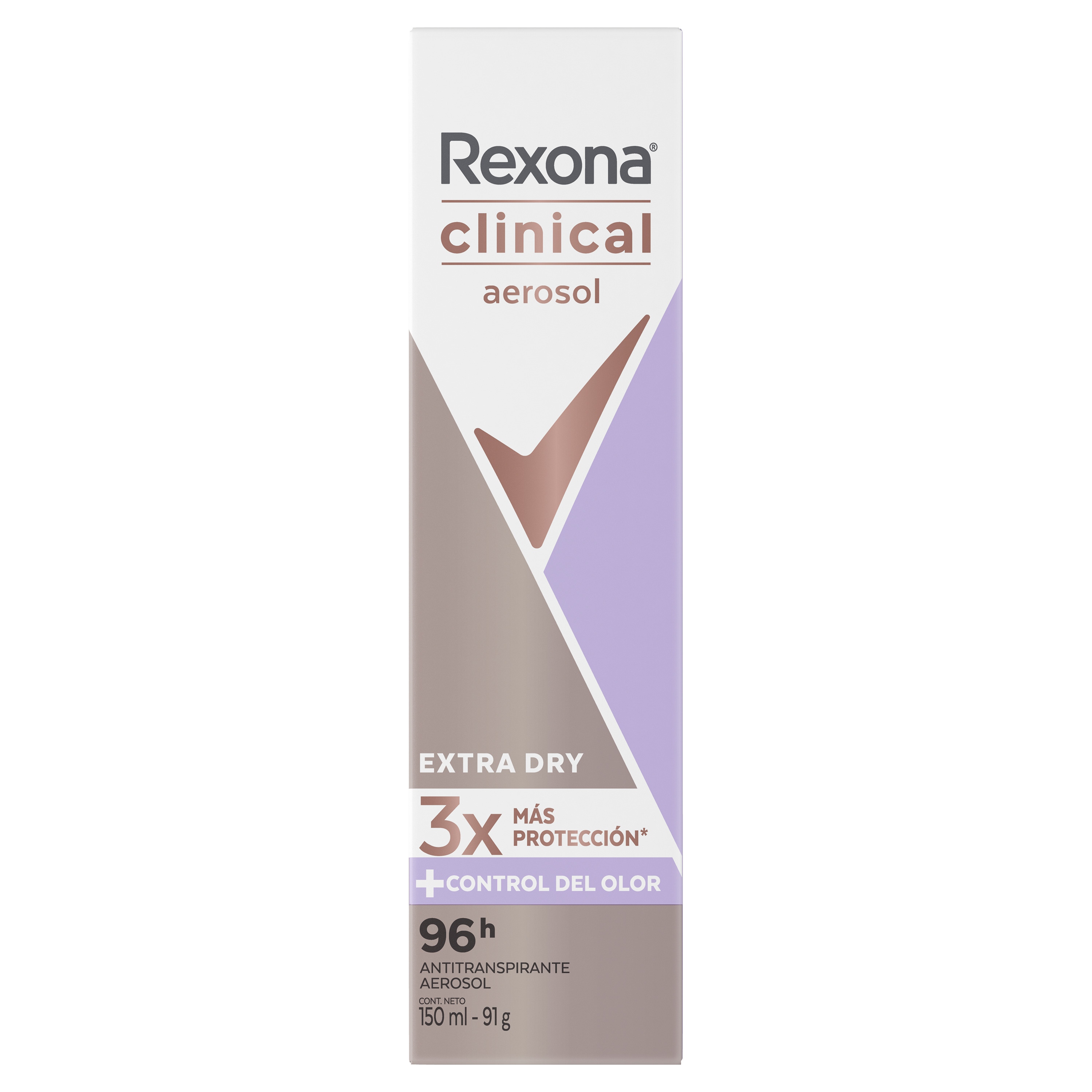 Desodorante Aerosol Rexona Clin Extra Dry 91g